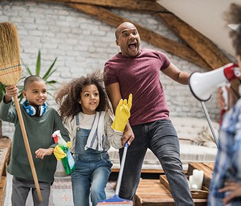 Housework is shared unfairly